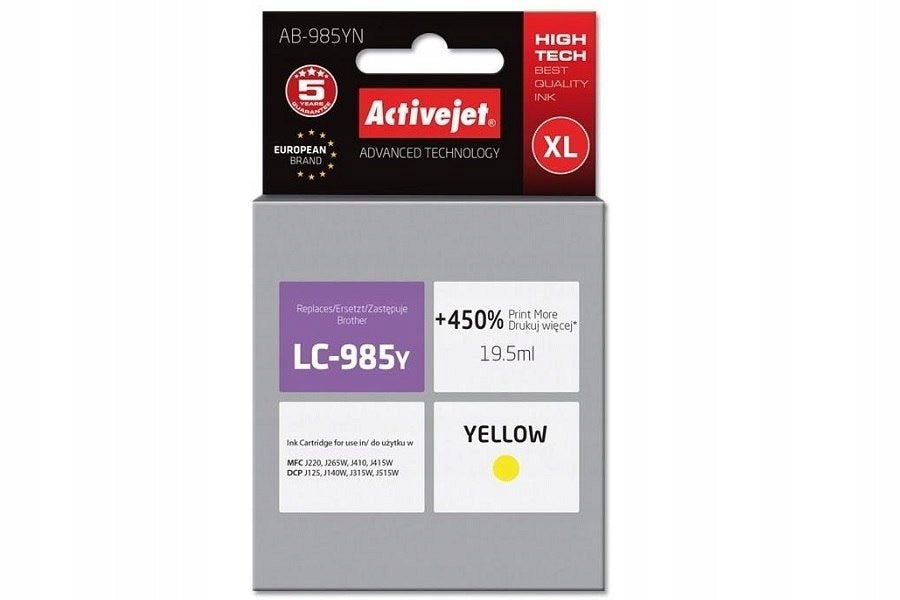 ActiveJet AB-985Y ink for Brother yellow (yellow)