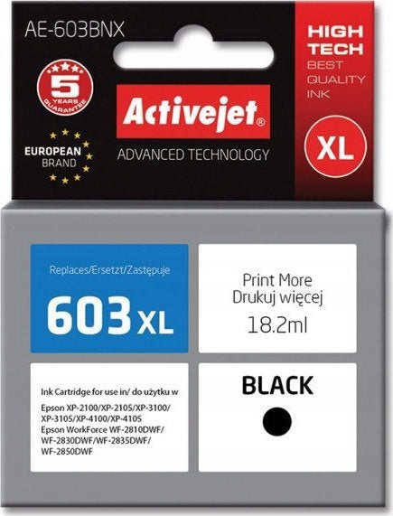ActiveJet ink for Epson black (black)