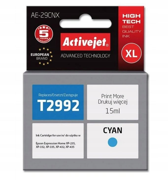 ActiveJet ink for Epson blue (cyan)