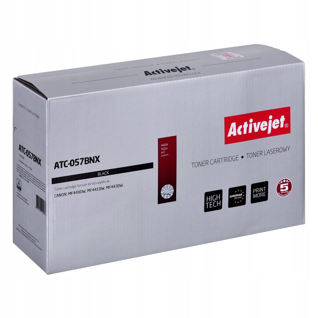 Activejet toner for Canon CRG-057HBK, new, ATC-057BNX