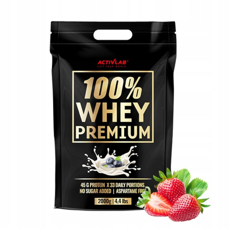 Activlab 100% Whey Premium 2000g Strawberry