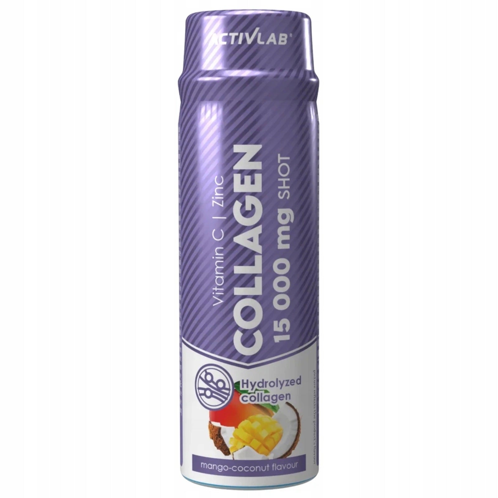 Activlab COLLAGEN 15 000 mg SHOT Mango-Coconut 80 ml Skin Hair Nails