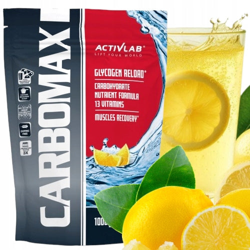 Activlab Carbomax Dynamic 1000g LEMON CARBOHYDRATE CARBO ENERGY Medical device no