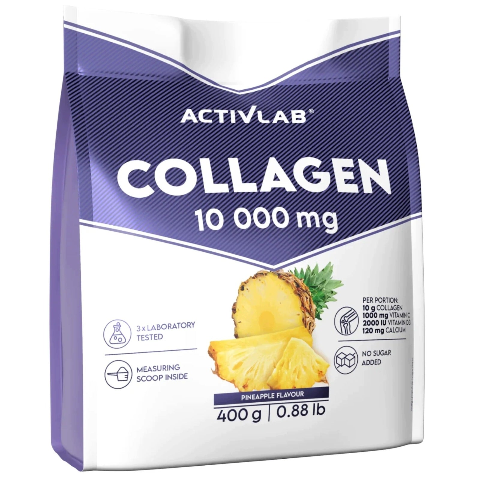Activlab Collagen 10000 mg collagen pineapple flavour 400 g