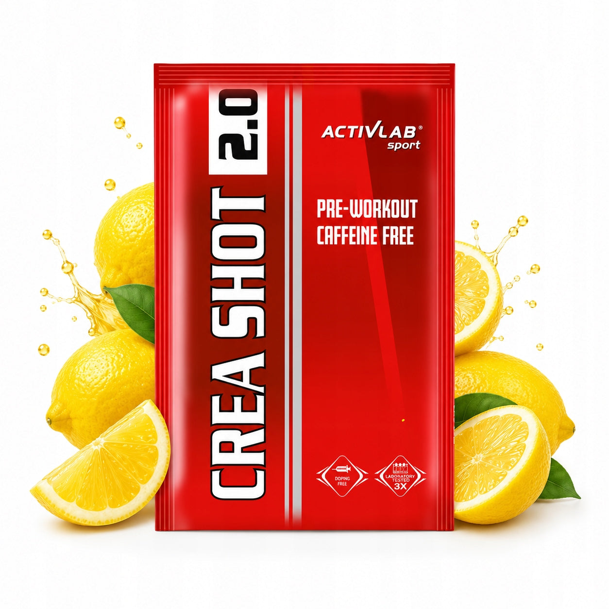 Activlab Crea Shot 2.0 stack creatine aakg lemon 20 g