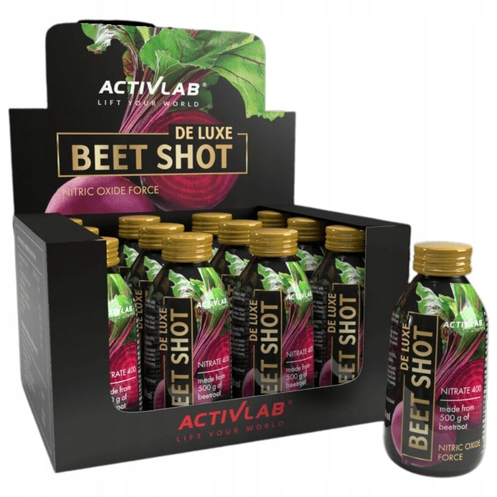Activlab De Luxe Pre-Workout Beet Shot With Citrulline 12 Pieces