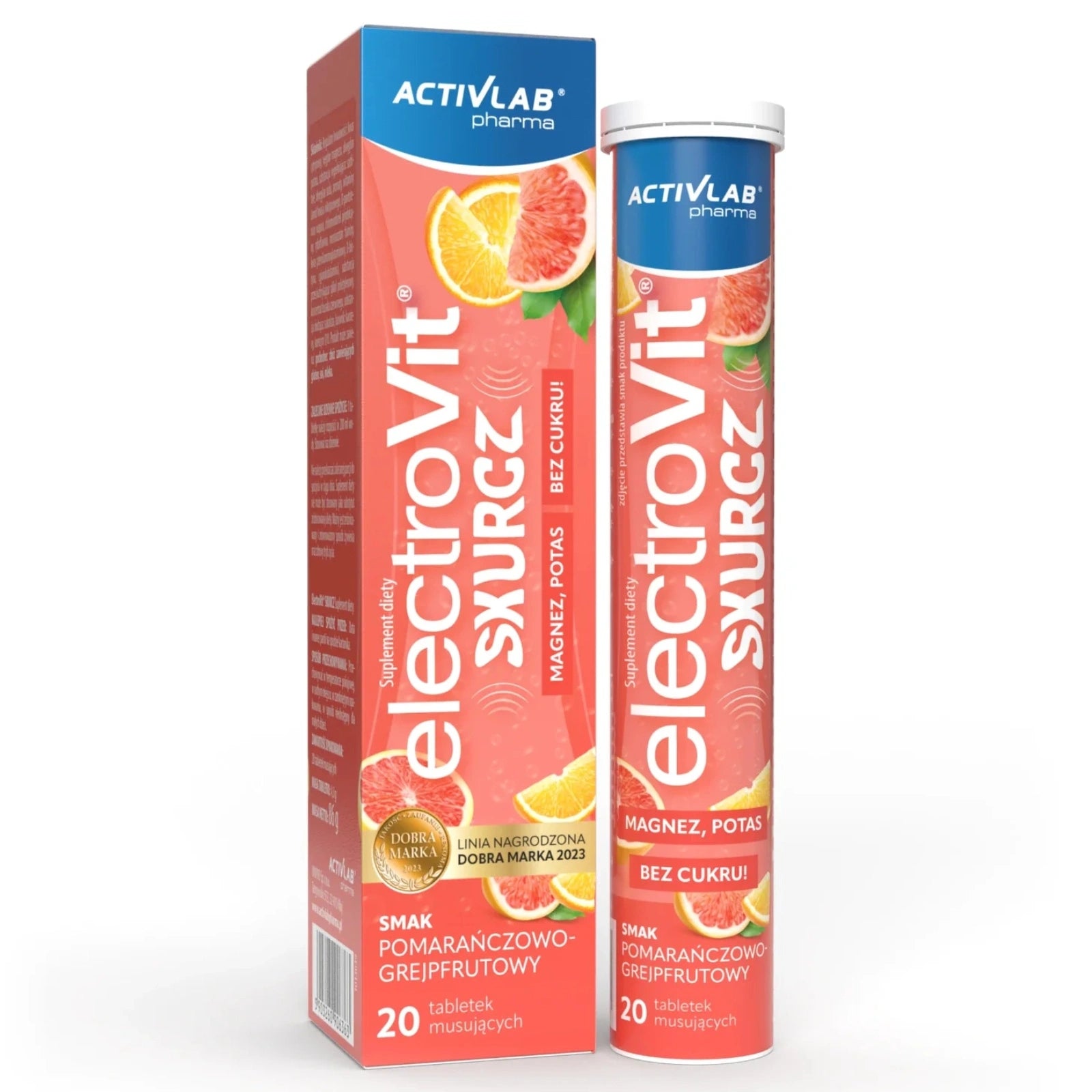 Activlab ElectroVit SHRINK 20 Effervescent Tablets Magnesium Potassium Without Sugar