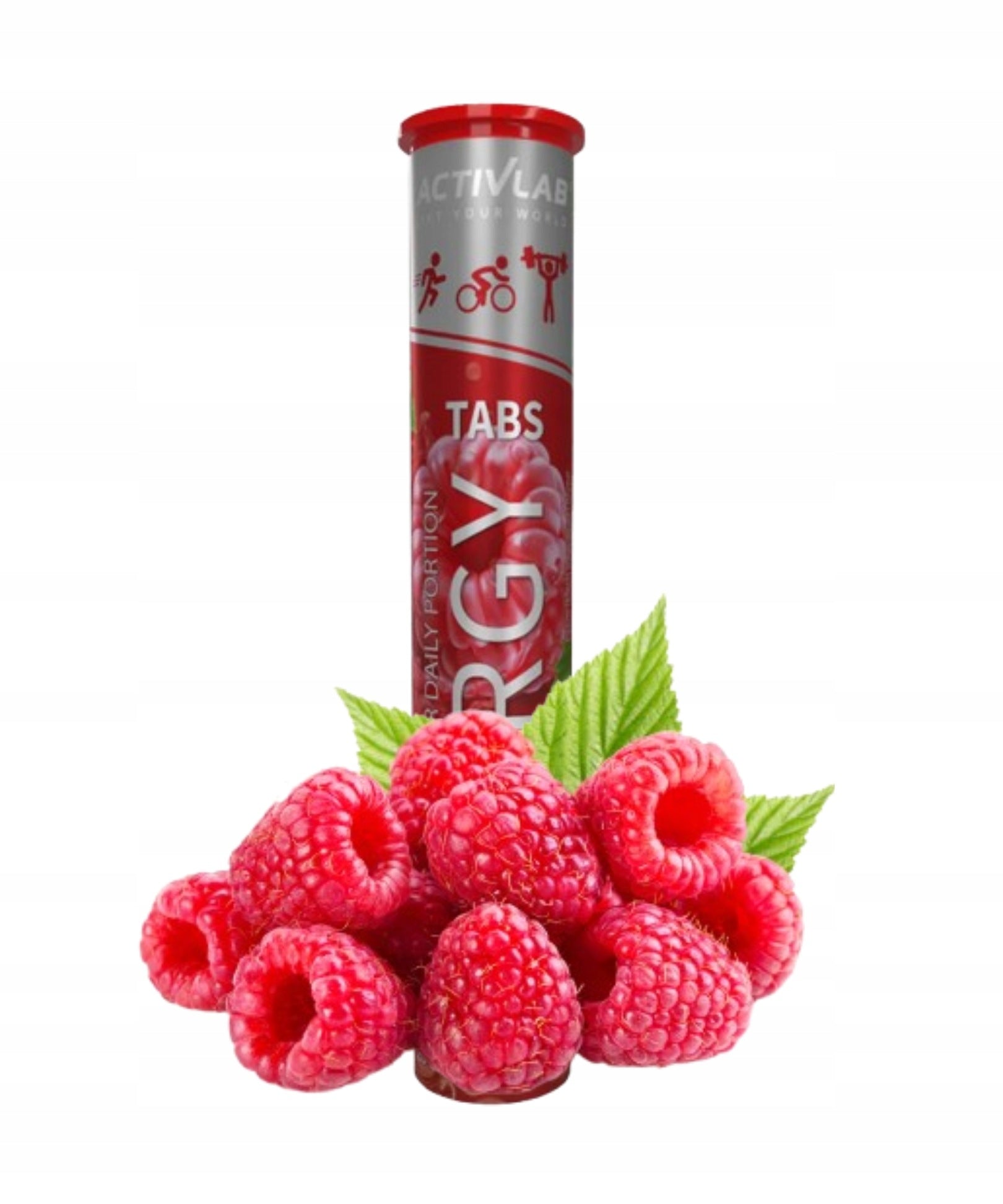 Activlab Energy Raspberry 20 tabs. mousse Energy Strength Caffeine Biotin Vitamin C
