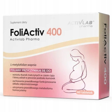 Activlab FOLIACTIV 400 60 tab. Folic acid Pregnancy