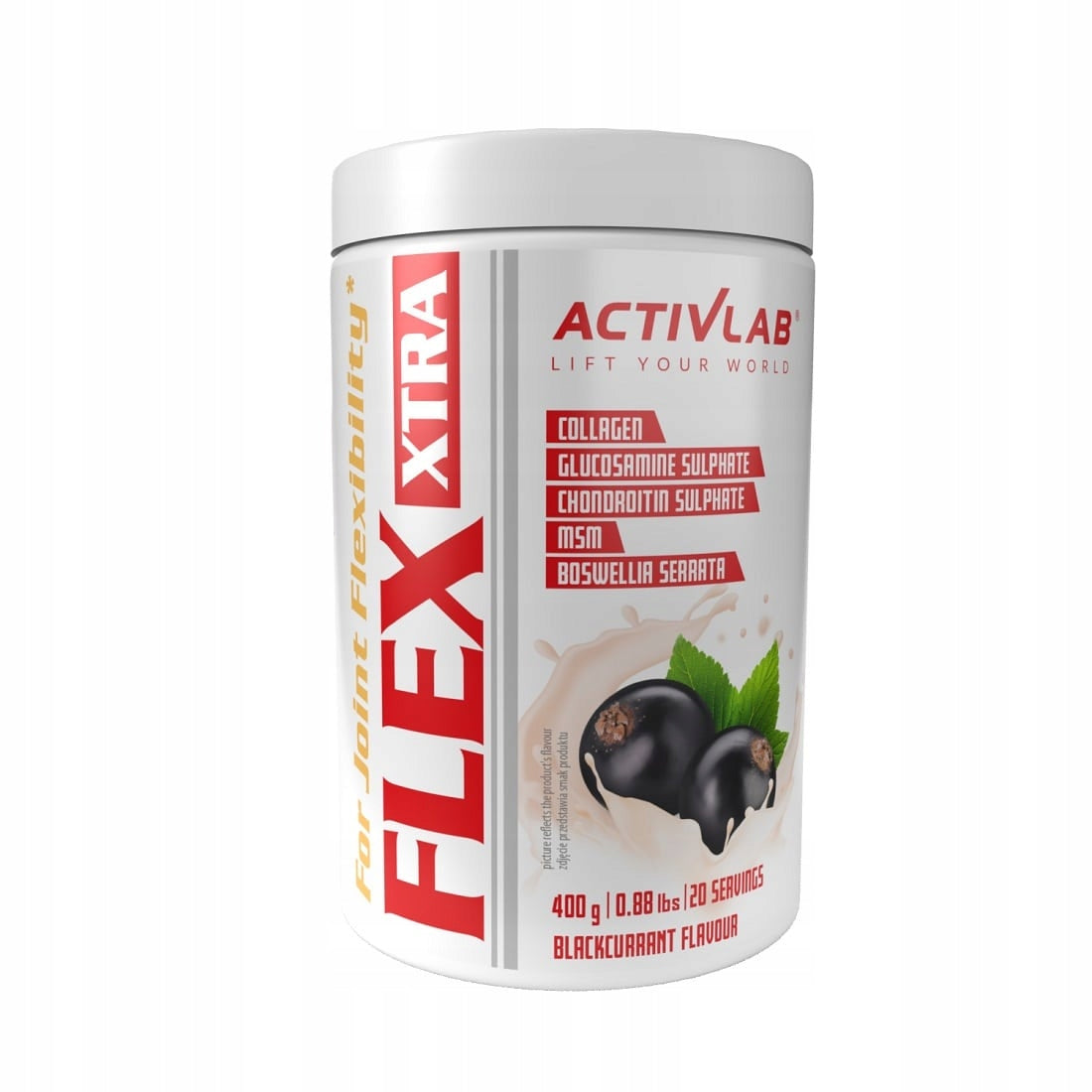 Activlab Flex Xtra 400g blackcurrant COLLAGEN Type I