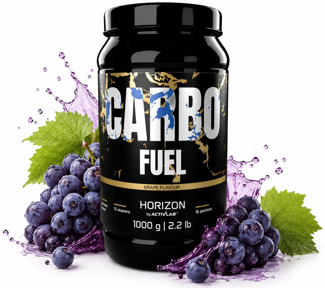 Activlab Horizon Carbo Fuel carbohydrates for athlete 1000g grape