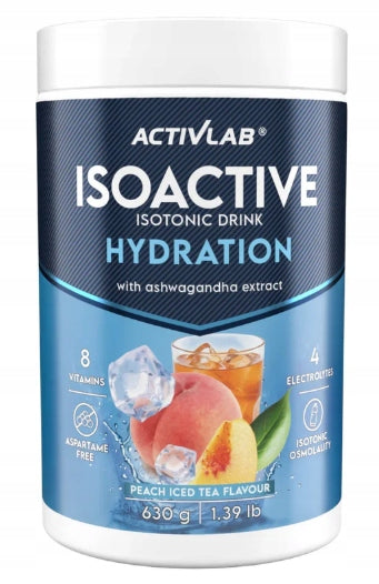 Activlab IsoActive flavor ice tea peach 630 g isotonic