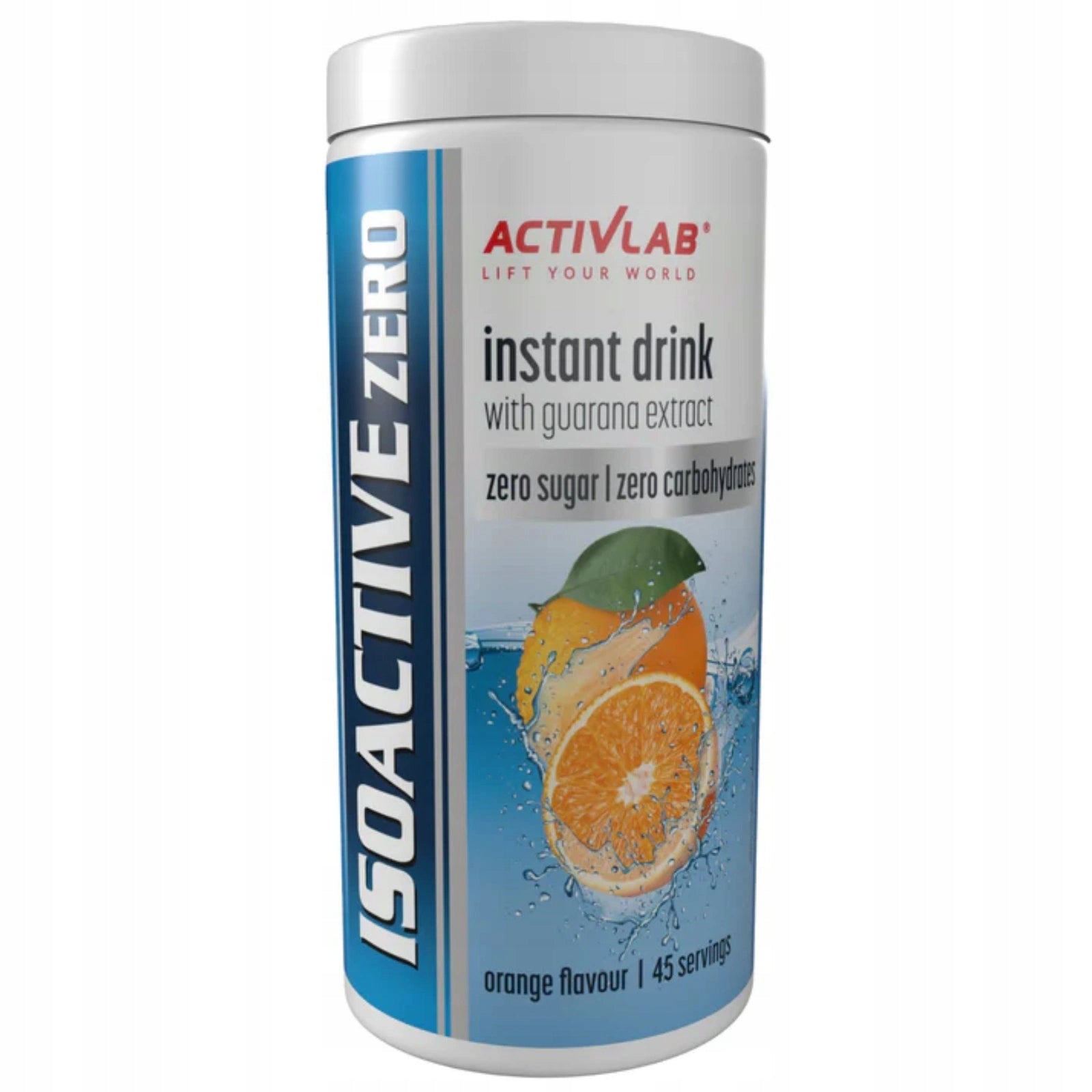Activlab Isoactive ISOTONIC GUARANA 225g Orange HYDRATION Stimulation