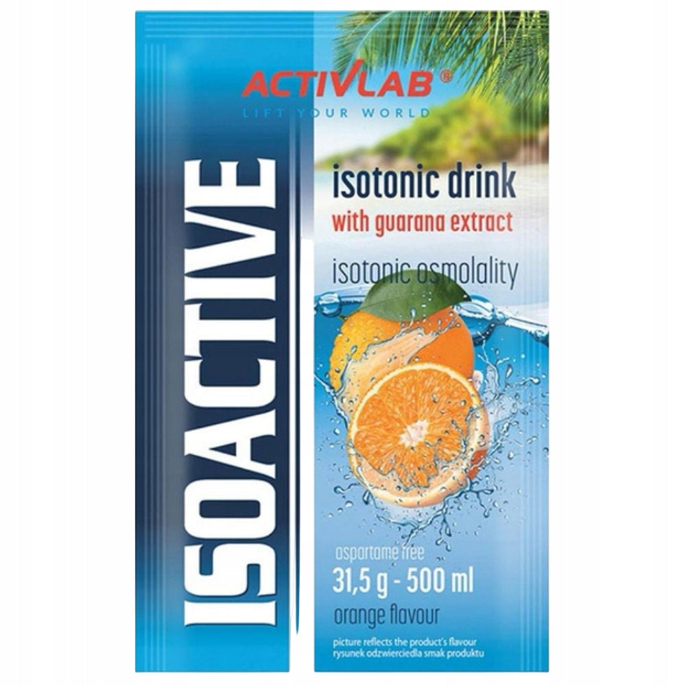 Activlab Isoactive Isotonic MIX OF BEST FLAVORS Electrolytes Vitamins Expiration date at least six months from the date of purchase