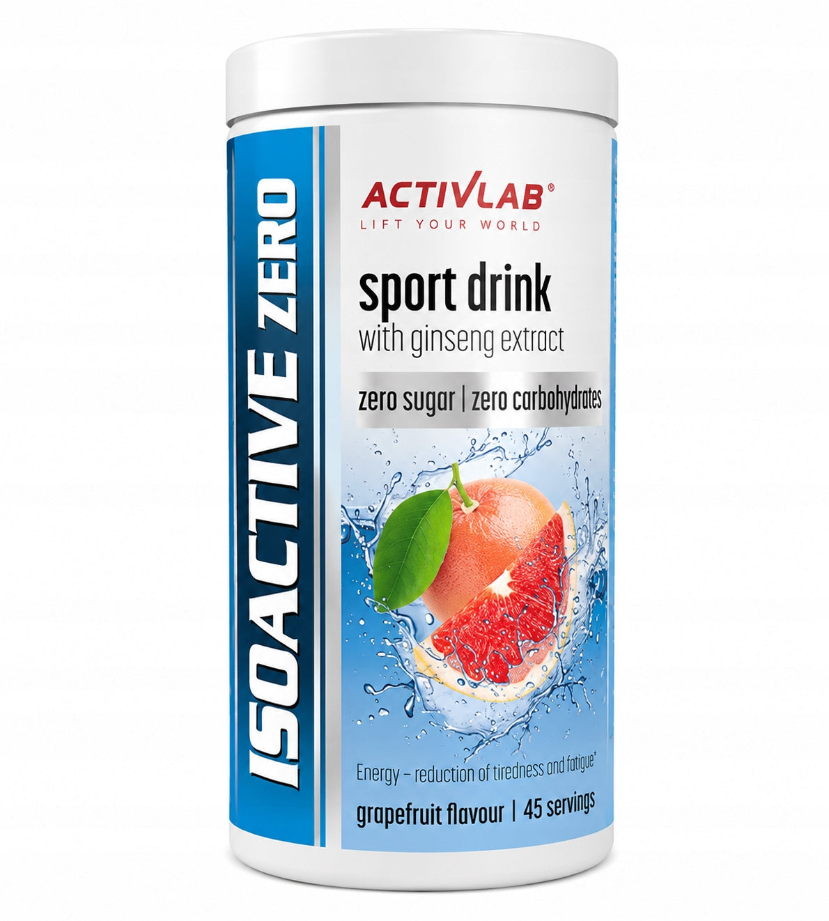 Activlab Isoactive Zero Sugar Grapefruit 225 g Isotonic Drinking Electrolytes Expiration date not specified