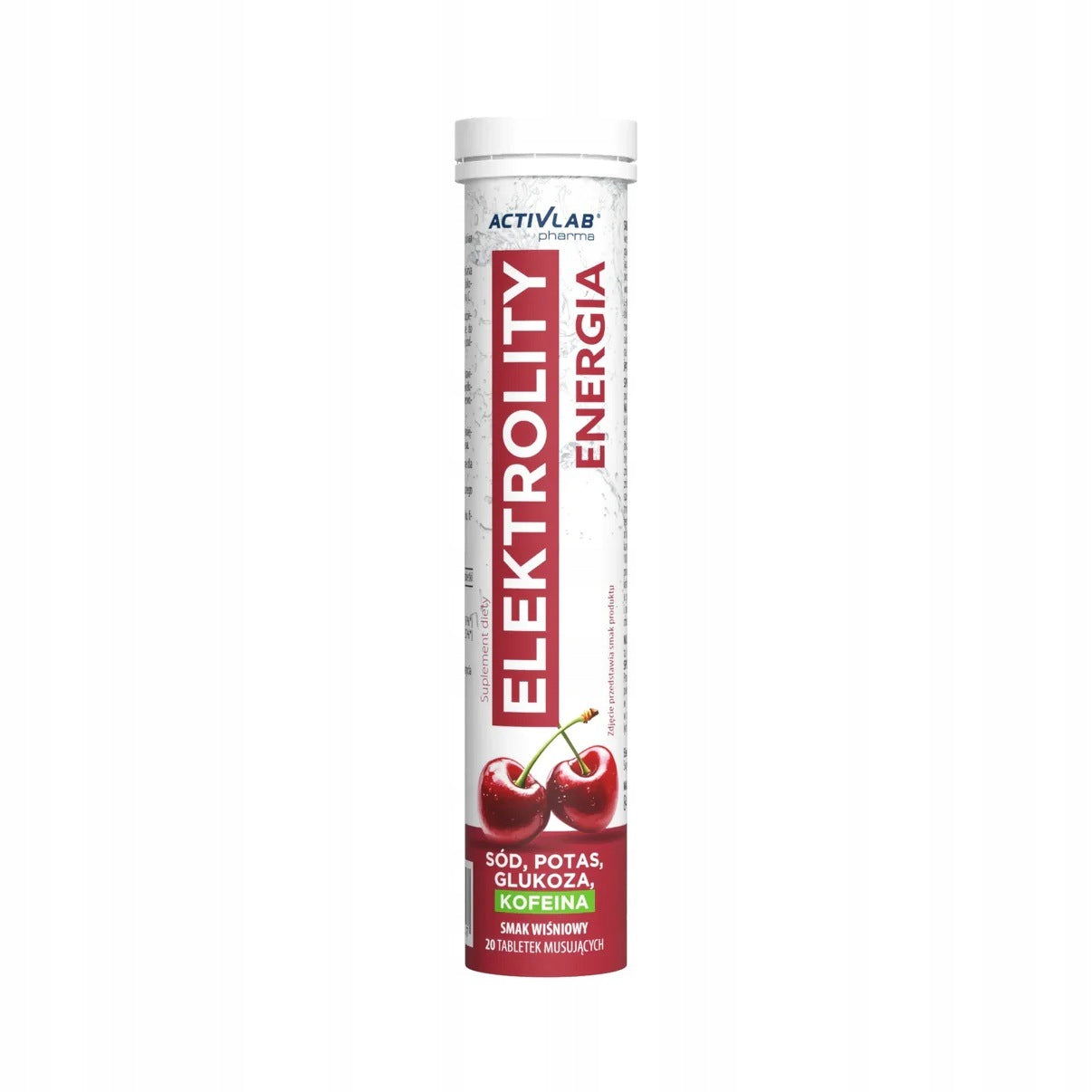 Activlab Pharma Electrolyte Energy Cherry - 20 Effervescent Tablets