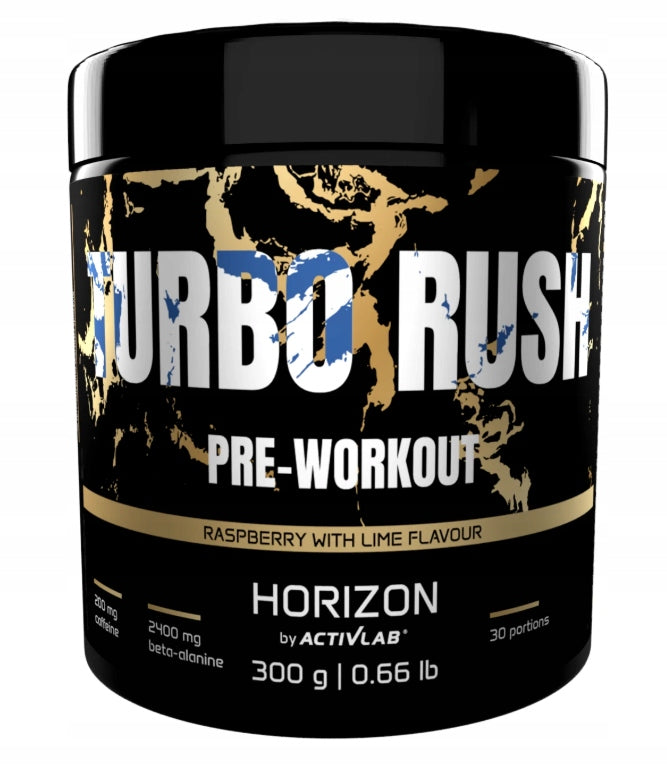 Activlab TURBO RUSH PRE-WORKOUT 300 g Raspberry Horizon
