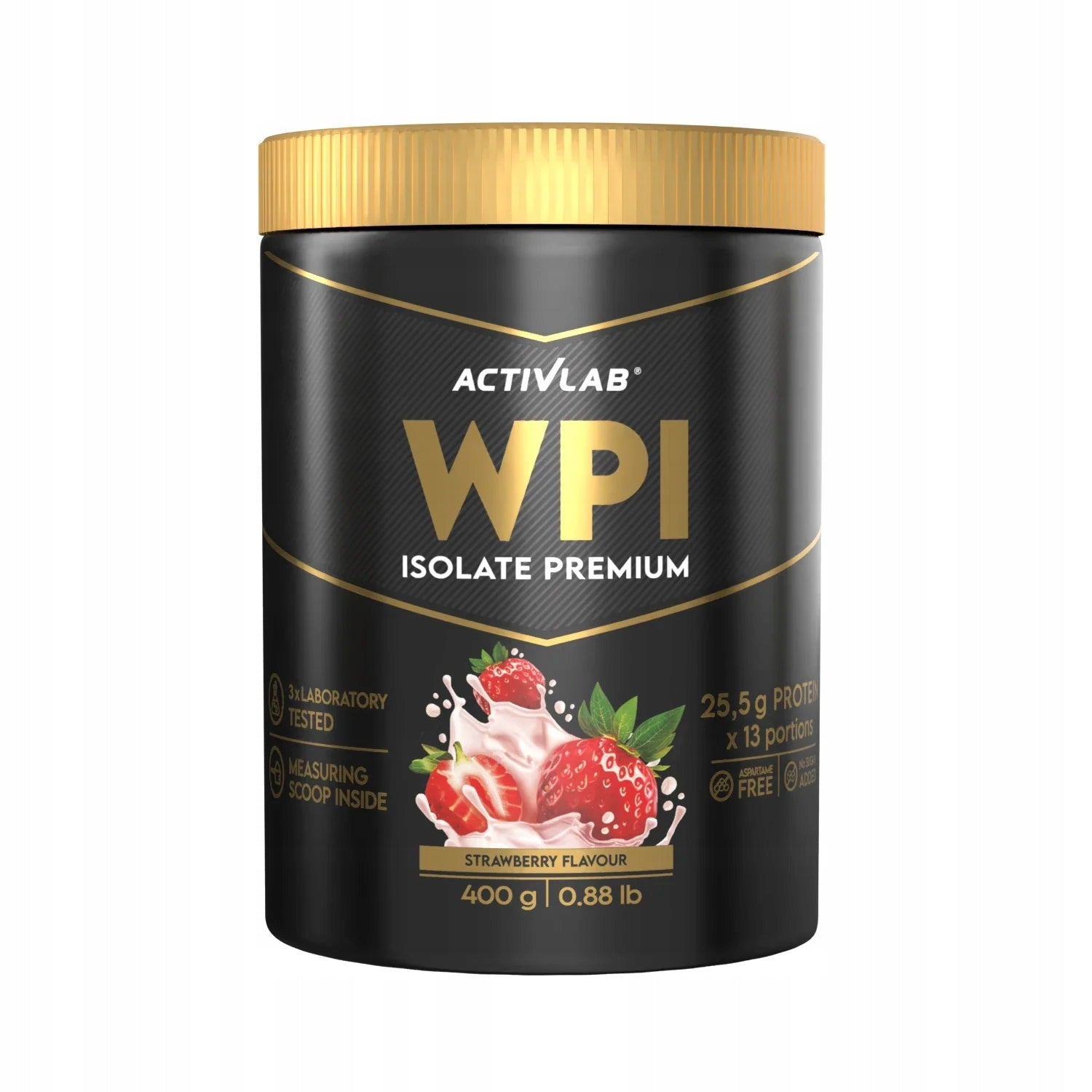 Activlab WPI Premium Strawberry Flavor Protein Isolate 400g