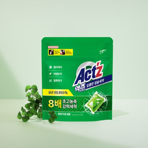 Act’z PIGEON Deep Cleansing Laundry Capsules, 28 Pack