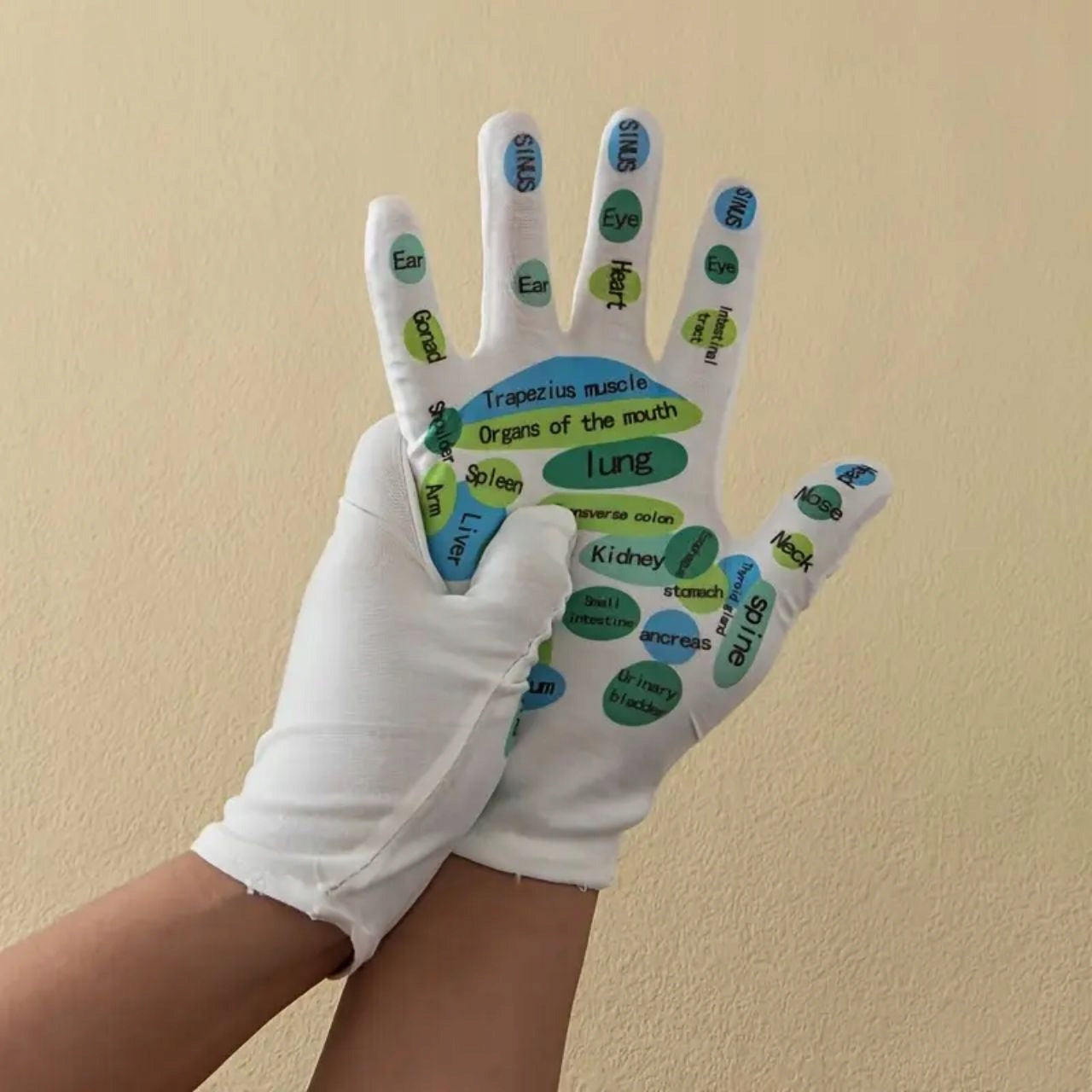 Acupressure Hand and Foot Massage Set Gloves Socks with Stick Medical device no