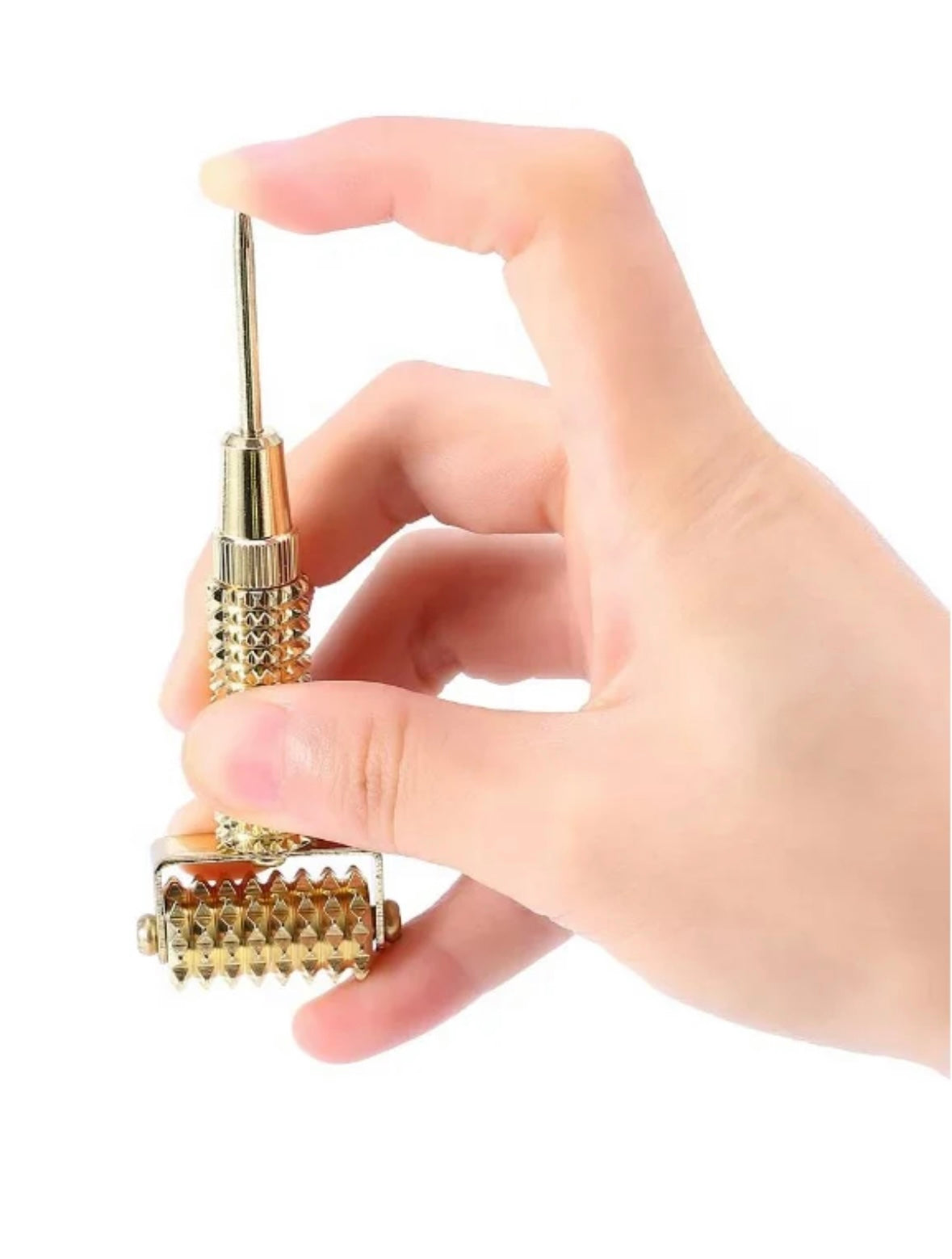 Acupuncture massager with diagnostic stick