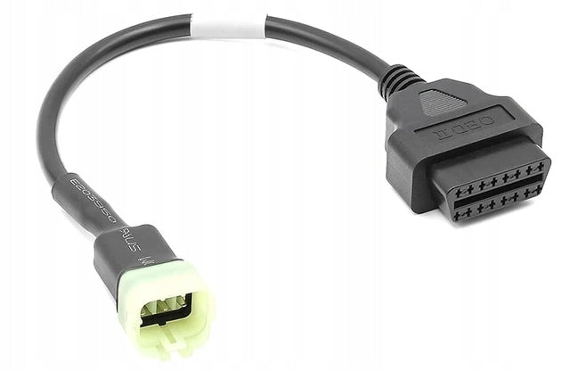 Adapter Cable for KAWASAKI 6 pin 6pin OBD2 OBDII 16pin Manufacturer code OBD 2 OBDII 6 pin 6-pin MOTOCYKLI KAWASAKI