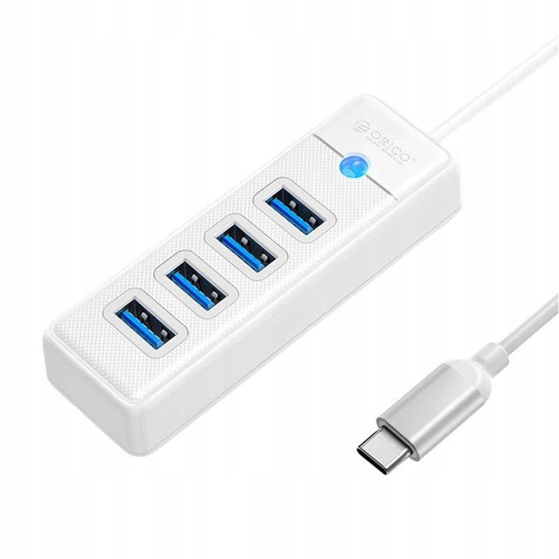 Adapter Hub USB-C to 4xUSB 3.0 Orico 5Gbps 15cm Manufacturer code 601317437