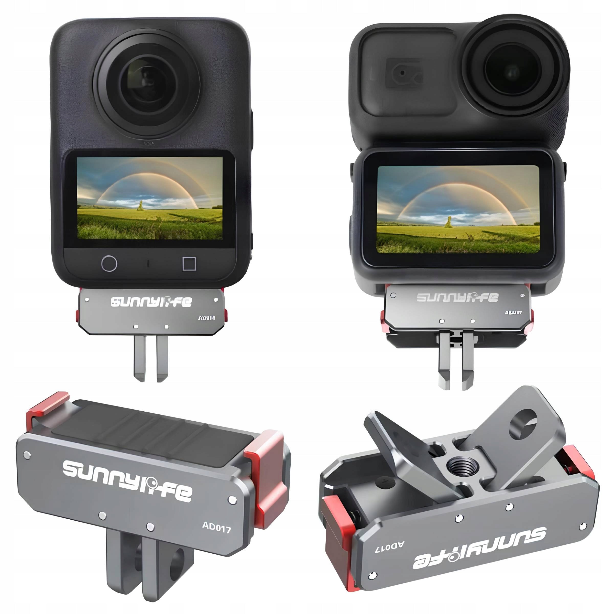 Adapter Magnetic Mount 1/4'' GoPro for DJI Osmo Nano 360 / Action 5 4 3 Packaging status original