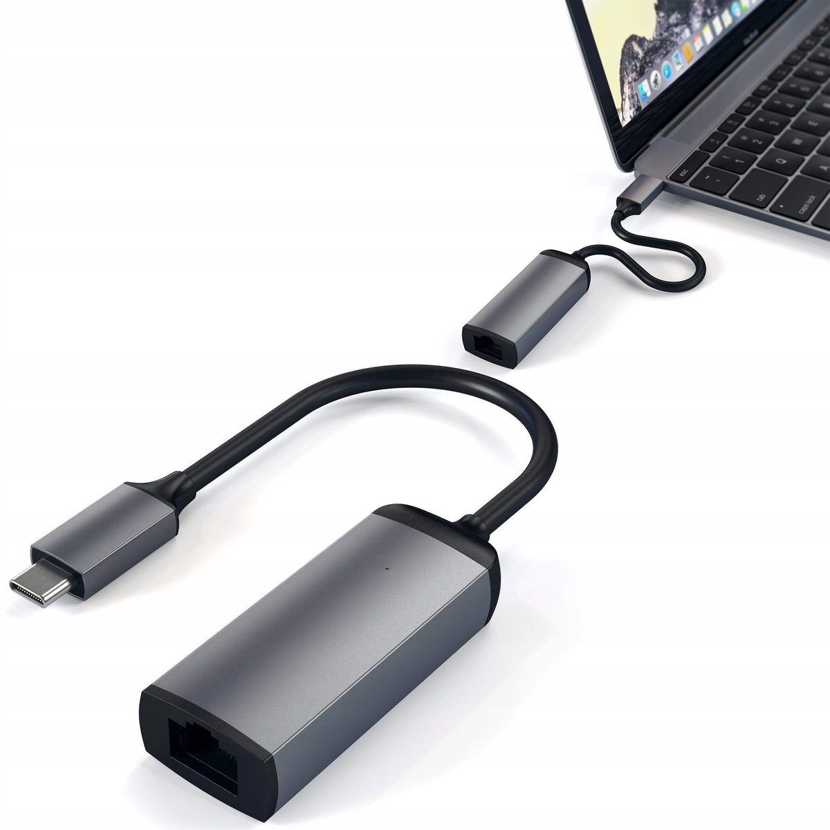 Adapter SATECHI USB-C to Gigabit Ethernet RJ45 Hub Adapter