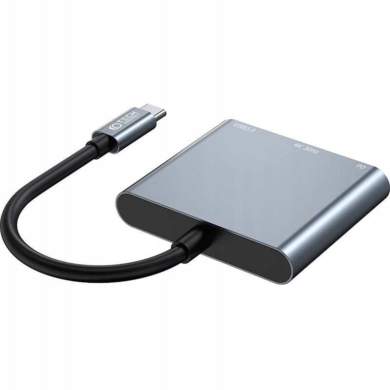 Adapter, Tech-Protect USB-A/USB-C 100W/HDMI hub