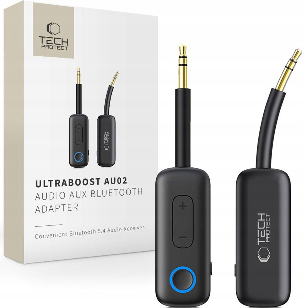 Adapter Tech-Protect, audio transmitter, bluetooth 5.4, AUX 3,5 mm Packaging status original