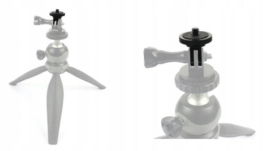 Adapter Tripod Mount Thread 1/4" for GoPro DJI SJ Sony Camera Manufacturer code adapter gopro 1/4