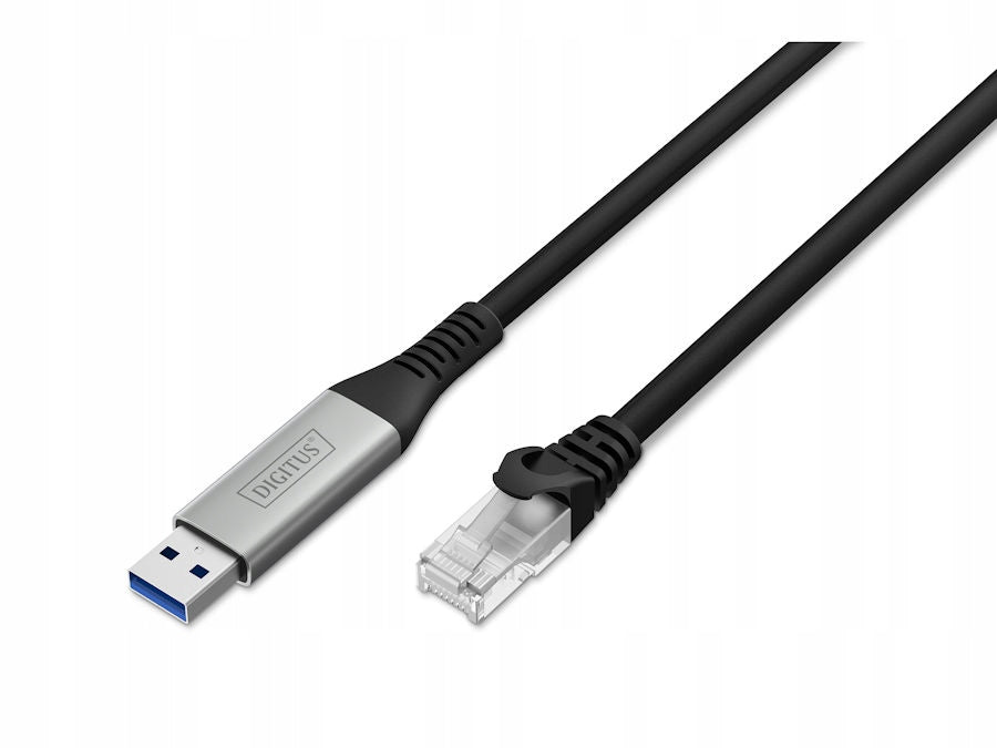 Adapter / USB-A RJ45 1Gbps network card cable 5m Digitus AK-300600-050-S