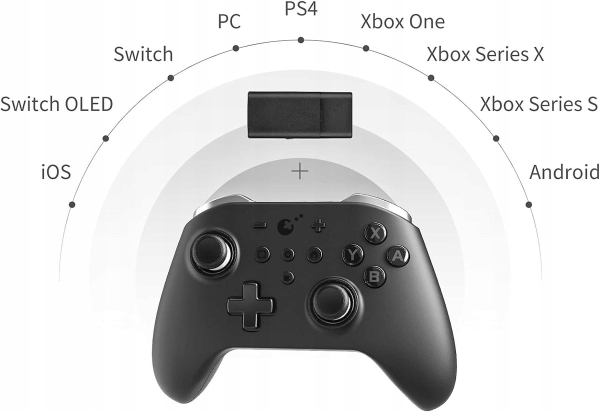 Adapter USB Receiver Pad XBox One Series S PS4 Switch for PC Bluetooth Brand GuliKit