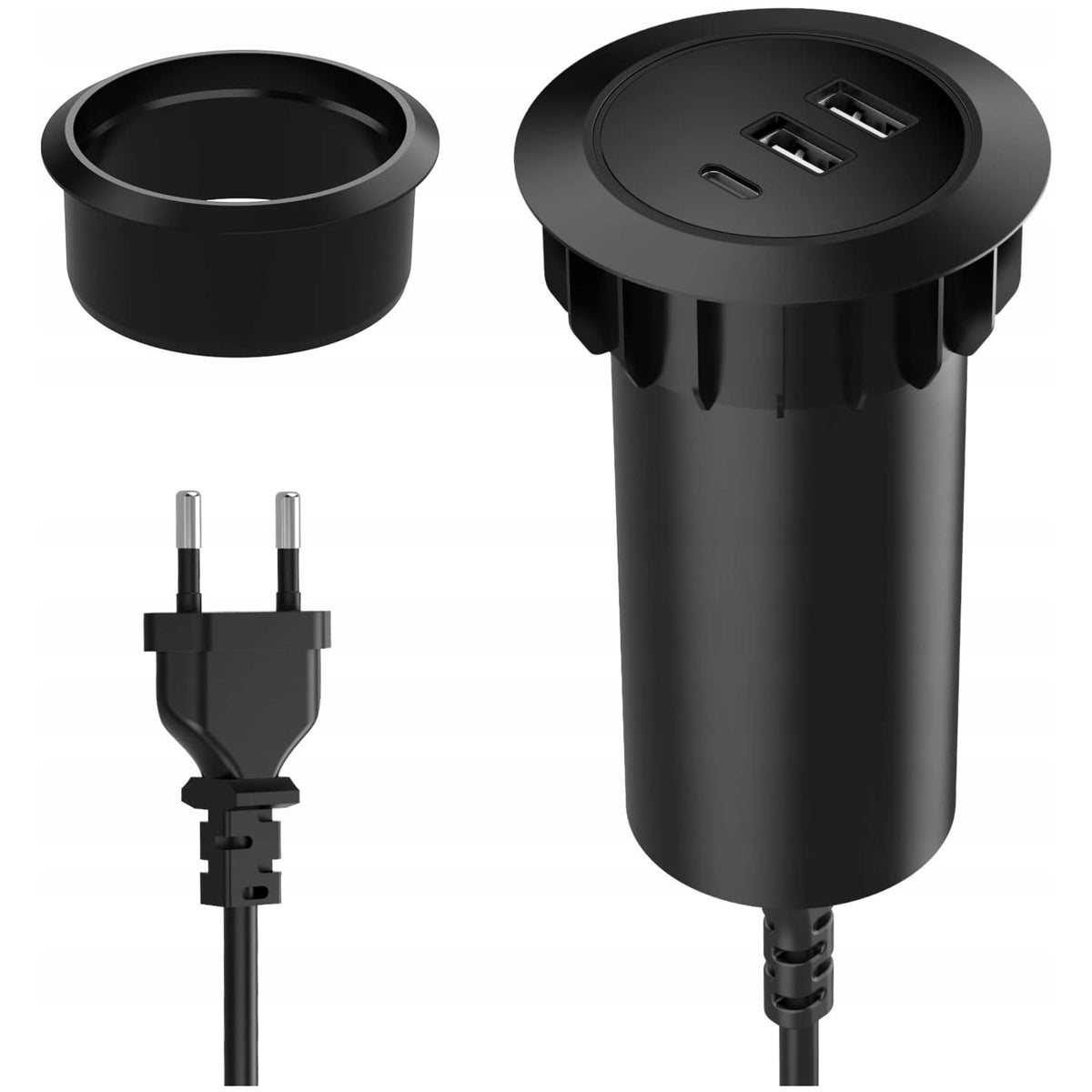 Adapter USB Socket for Built-in 3-Port Charging Station for Multiple Devices