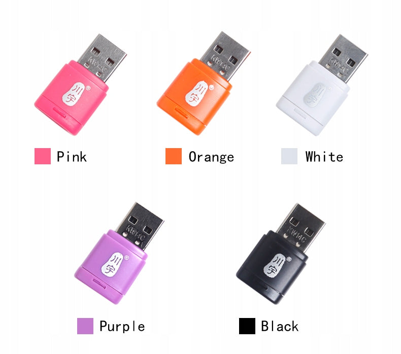 Adapter adapter memory card reader MicroSD USB_A Kawau C286 white Manufacturer code C286