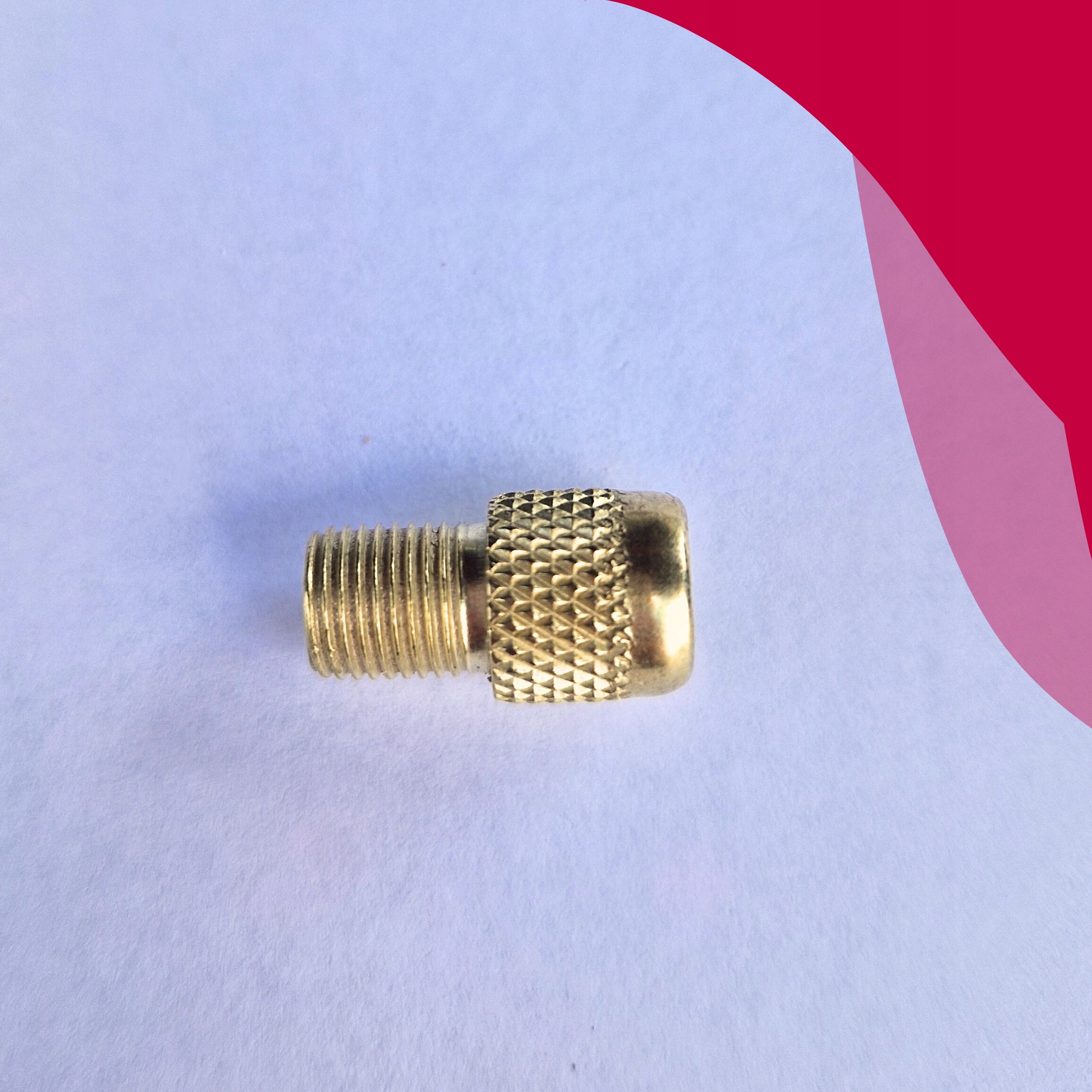 Adapter reduction for bicycle pumps VELOXO from DV/FV to AV with gasket Brand no brand