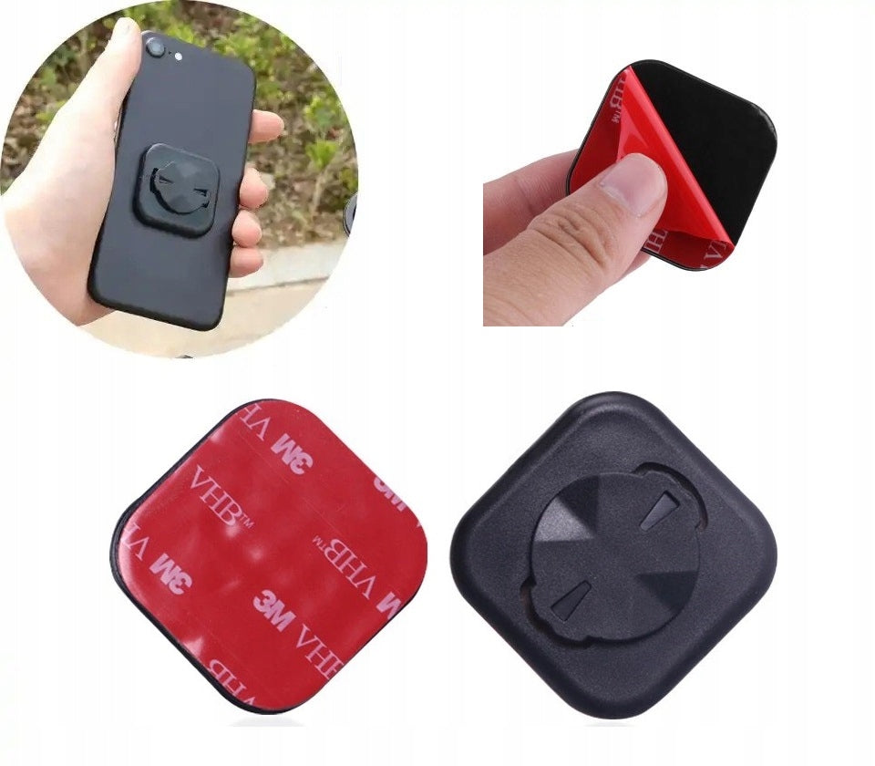 Adapter sticker mount for smartphone with mount for GARMIN Edge holder