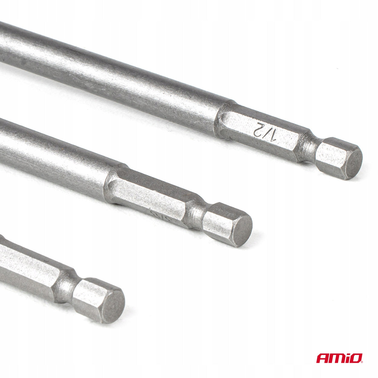 Adapters reduction adapters for HEX sockets 1/4" 3/8" 1/2" AMIO-04781 Brand Amio