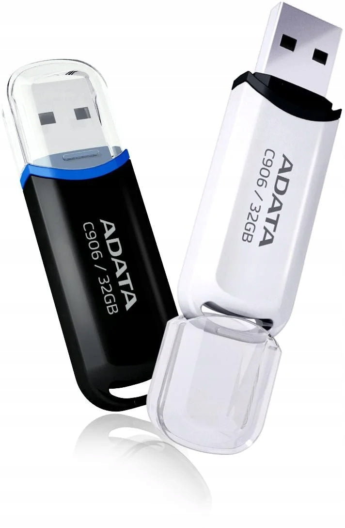 Adata C906 32GB USB2.0 white flash drive Manufacturer code AC906-32G-RWH