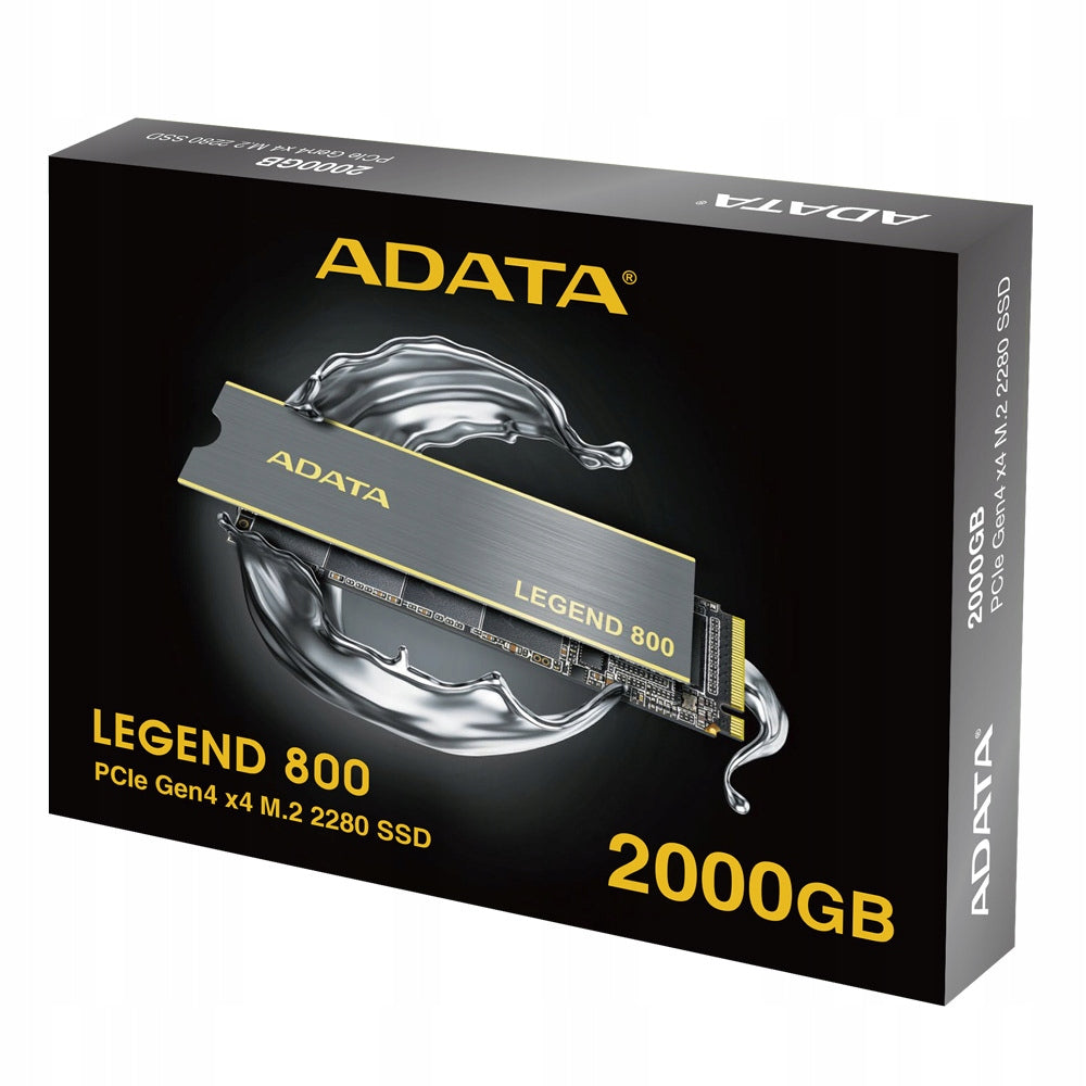 Adata Legend 800 2TB PCIe Gen4x4 M.2 2280 NVMe 1.4 TLC HMB LDPC SSD
