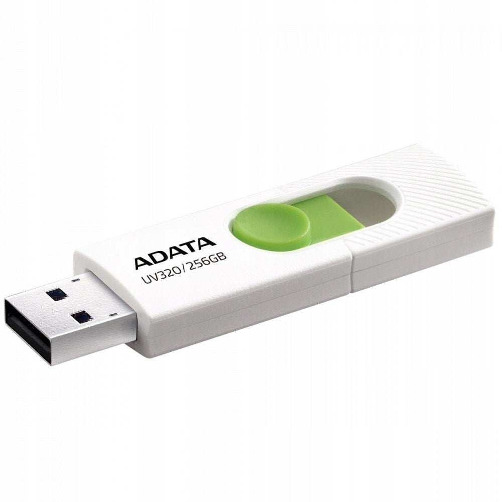 Adata Pendrive UV320 256GB USB3.2 white-green Packaging status original