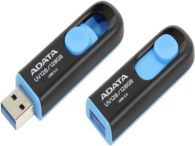 Adata USB flash drive DashDrive UV128 128GB USB 3.0