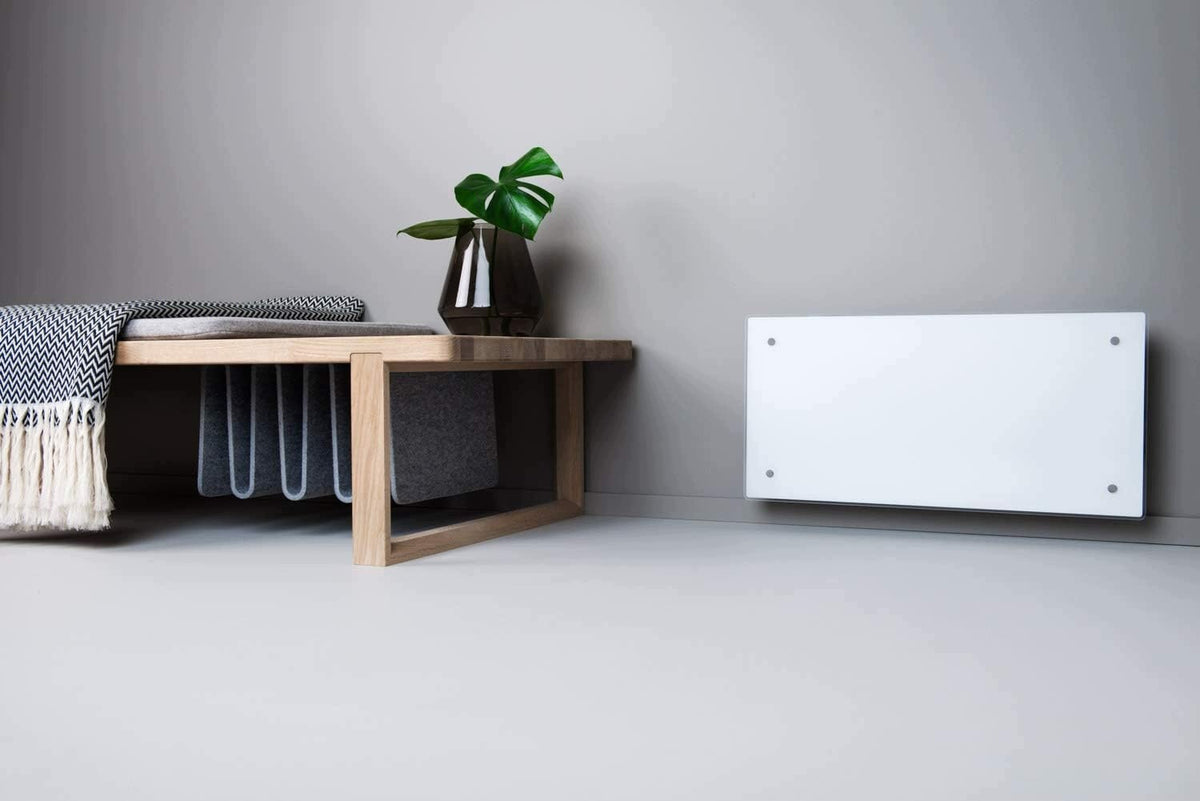Adax Clea H electric heater 800W white LED wall convector Packaging status original
