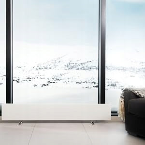 Adax Neo L electric heater 250W white LED convector IP24C Manufacturer code 420030