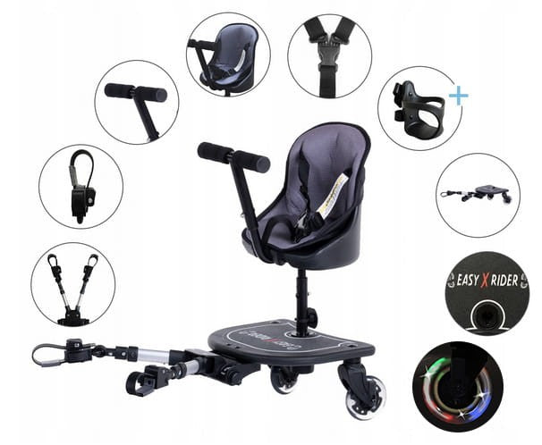 Addition to Trolley with Steering Wheel Seat Universal 2in1 Easy X Rider V2 EAN (GTIN) 7350013213700