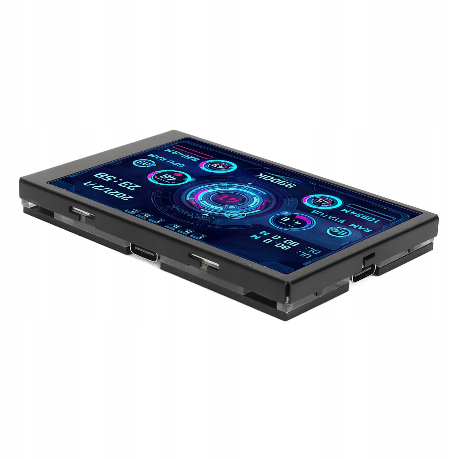 Additional Display Screen 3.5'' IPS USB C LCD Monitor CPU GPU AIDA64 Batteries included yes