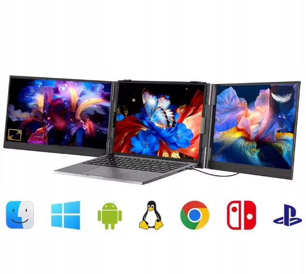 Additional Screen For Laptop Blackview DCM8 Pro Triple 13-17" [Certificate]