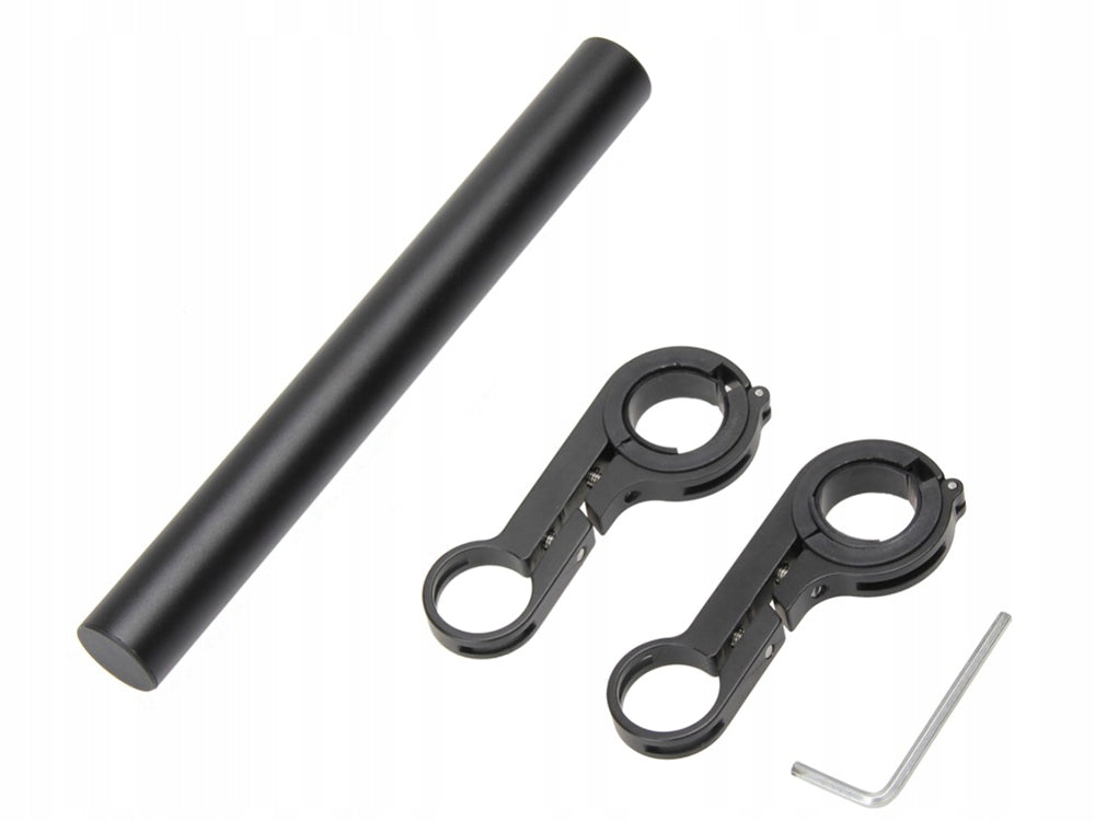 Additional handlebar extension, bicycle holder for lamp, counter Brand iBike