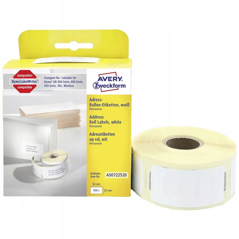Address label Avery-Zweckform AS0722520
